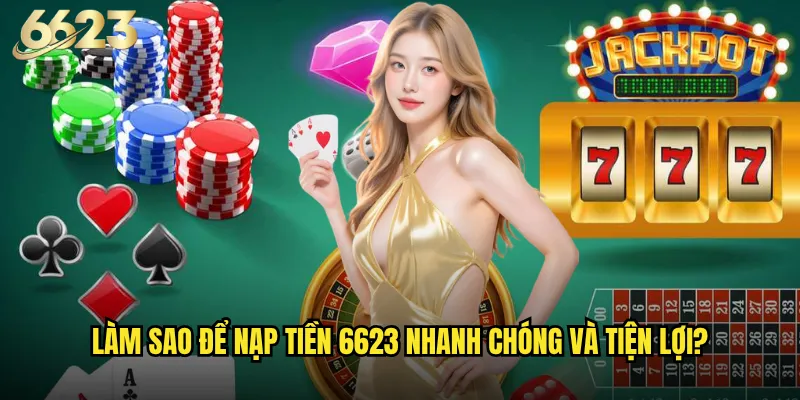 Nạp tiền 6623 có những phương thức nào an toàn nhất? 2 Làm sao để nạp tiền 6623 nhanh chóng và tiện lợi?